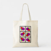 Vierkanten en Cirkel Abstract Tote Bag (Achterkant)