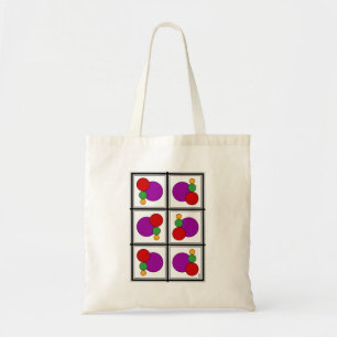 Vierkanten en Cirkel Abstract Tote Bag