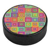 Vierkanten Patroon Hockey Puck (3/4)