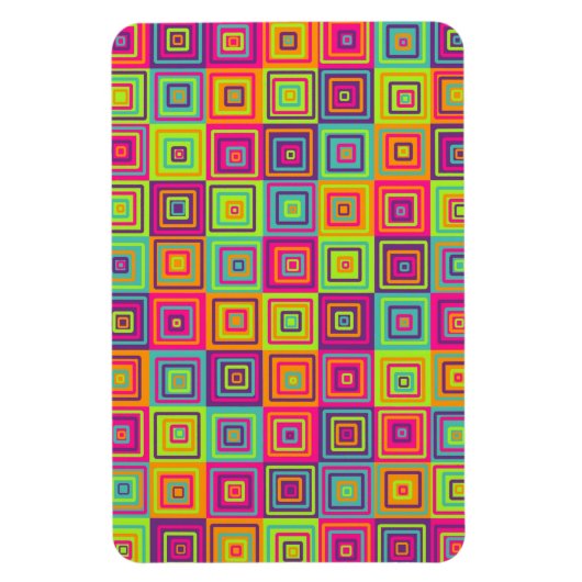 Vierkanten Patroon Magneet (Verticaal)