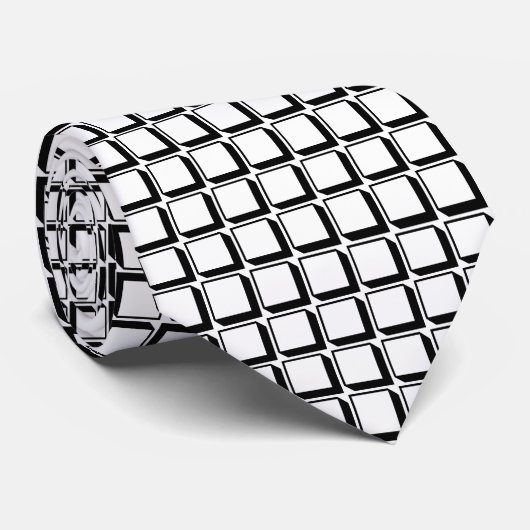 Vierkanten Stropdas (Opgerold)