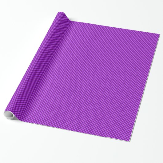 Vierkantenpatroon Cadeaupapier (Uitgerold)