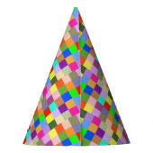 Vierkantig Feesthoedjes (Achterkant)