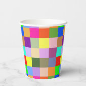 Vierkantig Papieren Bekers (Achterkant)