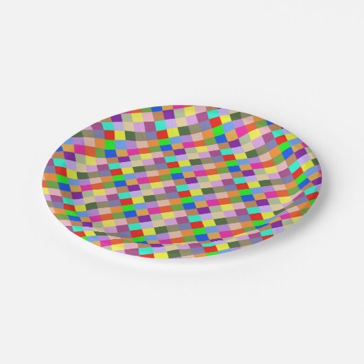 Vierkantig Papieren Bordje (Gekanteld)