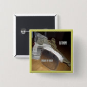 Vierkantje definiëren vierkante button 5,1 cm (Voorkant /achterkant)