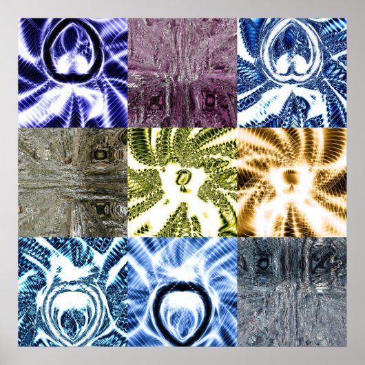 Vierkantjes 1 poster (Voorkant)