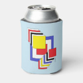 Vierkantjes Abstract Blikjeskoeler (Blikje Achterkant)