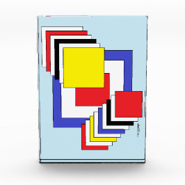 Vierkantjes Abstract Fotoblokken