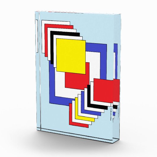 Vierkantjes Abstract Fotoblokken (Rechts)