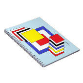 Vierkantjes Abstract Notitieboek (Rechterzijde)
