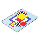 Vierkantjes Abstract Notitieboek (Linkerzijde)