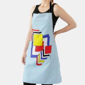 Vierkantjes Abstract Schort (Insitu)