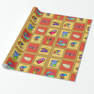 Vierkantjes Cadeaupapier