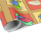 Vierkantjes Cadeaupapier (Rol Hoek)