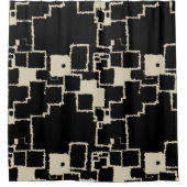  vierkantjes douchegordijn (Voorkant)