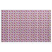 Vierkantjes en cirkels Abstract Stof (Fat Quarter)