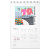 Vierkantjes en cirkels Kalender (Feb 2027)