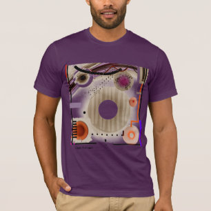 Vierkantjes en cirkels Meer of minder T-shirt