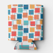 Vierkantjes en contouren blikjeskoeler (Achterkant)