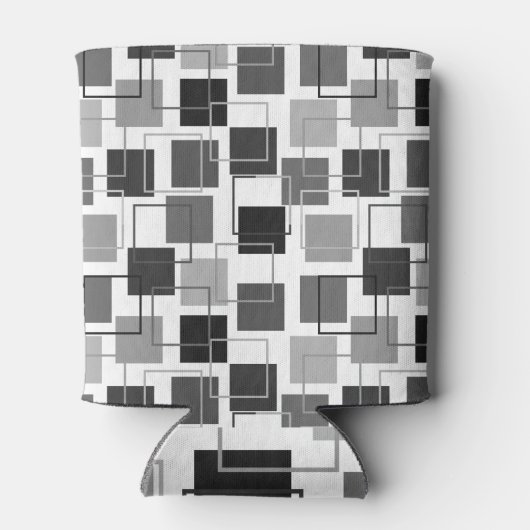 Vierkantjes en contouren blikjeskoeler (Achterkant)