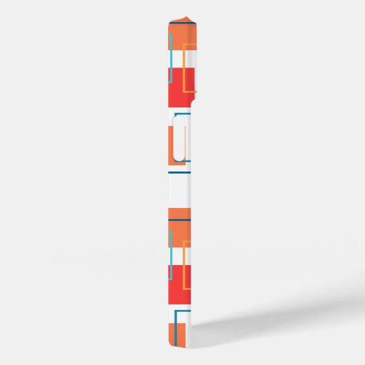 Vierkantjes en contouren Case-Mate iPhone case (Achterkant / Rechts)