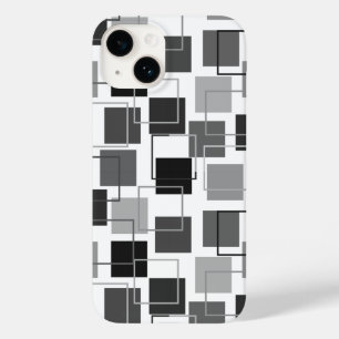 Vierkantjes en contouren Case-Mate iPhone 14 hoesje