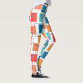 Vierkantjes en contouren leggings (Rechts)