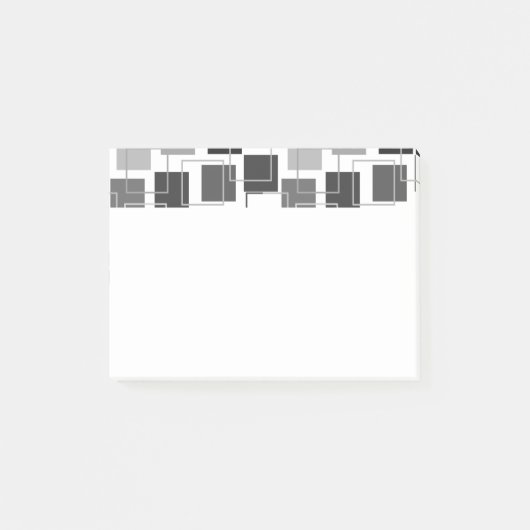 Vierkantjes en contouren post-it® notes (Voorkant)