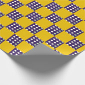 Vierkantjes en stippen cadeaupapier (Hoek)