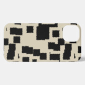  vierkantjes iPhone hoesje (Achterkant horizontaal)