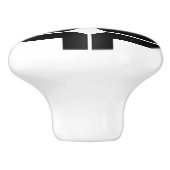 Vierkantjes Keramische Knop (Zijkant)