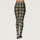 Vierkantjes Leggings (Achterkant)