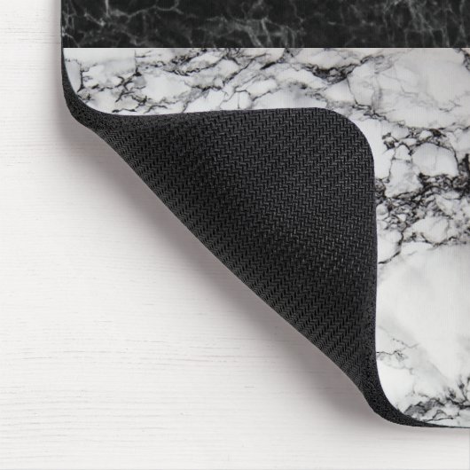 Vierkantjes marmer Stone Muismat (Hoek)