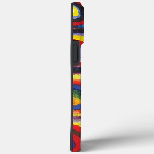 Vierkantjes met concentrische cirkels Hiroaki Taka Case-Mate iPhone Case (Achterkant / Rechts)