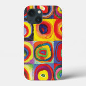 Vierkantjes met concentrische cirkels Hiroaki Taka Case-Mate iPhone Case (Achterkant)