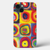 Vierkantjes met concentrische cirkels Hiroaki Taka Case-Mate iPhone Case (Achterkant)