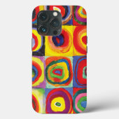 Vierkantjes met concentrische cirkels Hiroaki Taka Case-Mate iPhone Case (Achterkant)