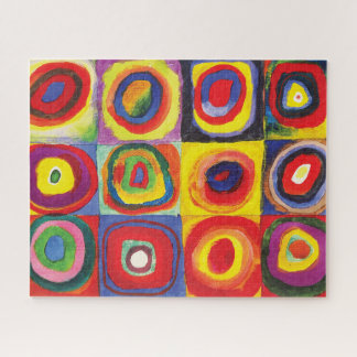 Vierkantjes met concentrische cirkels Hiroaki Taka Legpuzzel