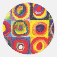 Vierkantjes met concentrische cirkels Hiroaki Taka