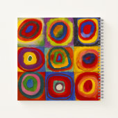 Vierkantjes met concentrische cirkels | Kandinsky  Notitieboek (Achterkant)