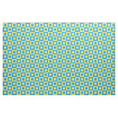 Vierkantjes op vierkantjes stof (Fat Quarter)