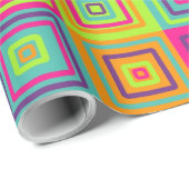 Vierkantjes Patroon Cadeaupapier (Rol Hoek)