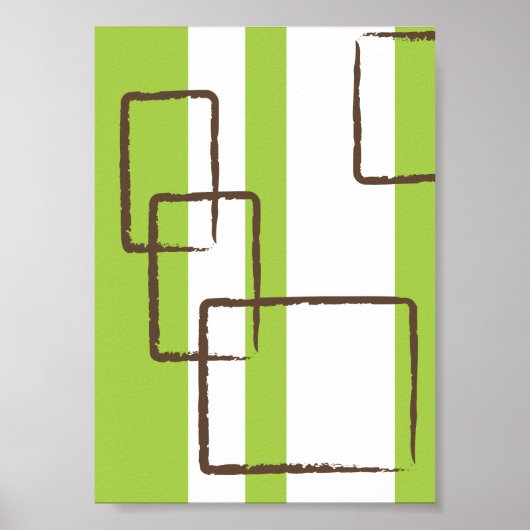 Vierkantjes Poster (Voorkant)