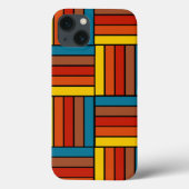 Vierkantjes van 1970 Case-Mate iPhone case (Achterkant)