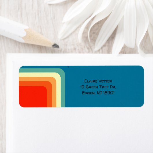 Vierkantjes van 1970 etiket (Insitu)