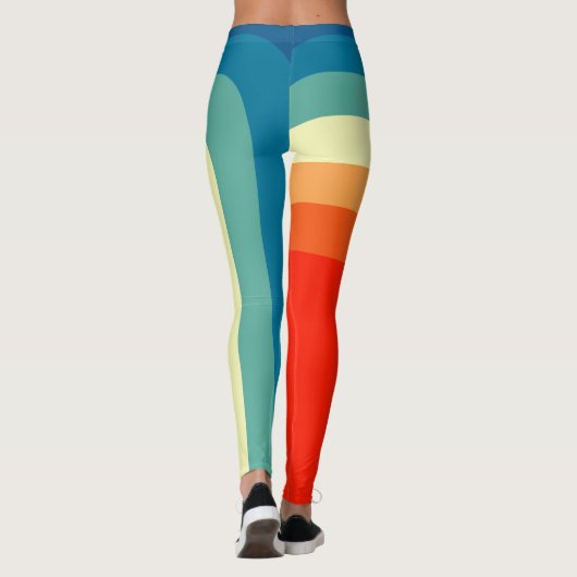 Vierkantjes van 1970 leggings (Achterkant)