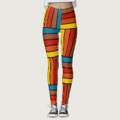 Vierkantjes van 1970 leggings (Voorkant)