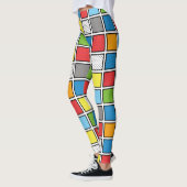 Vierkantjes voor stripstijl leggings (Links)