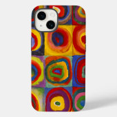 Vierkantjes w Concentrische cirkels 2 | Kandinsky Case-Mate iPhone Case (Achterkant)